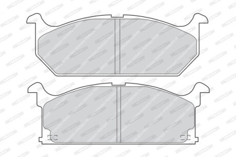 Колодки дискового тормоза FERODO FDB528