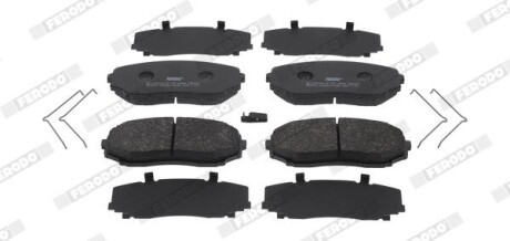 Колодки тормозные (передние) Mazda CX-7 06-14/CX-9/Ford USA Edge 06-/Mitsubishi L200/Pajero Sport 14 FERODO FDB5433