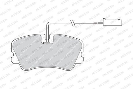 Гальмівні колодки FERODO FDB727