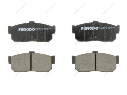 Комплект гальмівних колодок, дискове гальмо FERODO FDB796 (фото 1)