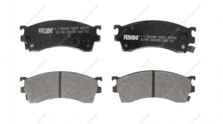 Комплект гальмівних колодок, дискове гальмо FERODO FDB950 (фото 1)