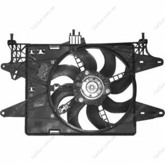 Вентилятор радіатора осн. з AC комплект 05-1.6 16Vгаз/бензин Doblo 00-09 1.6 16Vгаз/бензин FIA Fiat/Alfa/Lancia 51758856 (фото 1)