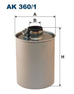 Автозапчастина FILTRON AK360/1