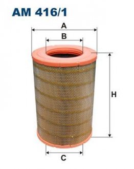 Фільтр повітря FILTRON AM416/1