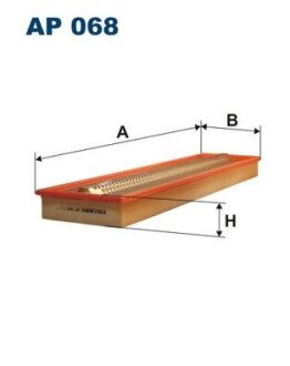 Воздушный фильтр - (0020949204 / A0020949404 / A0020949204) FILTRON AP 068