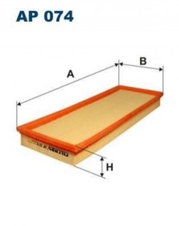 Фільтр повітря FILTRON AP074/8