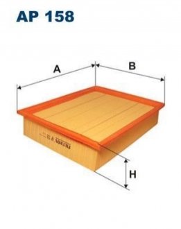 Фільтр повітря FILTRON AP158/5 (фото 1)