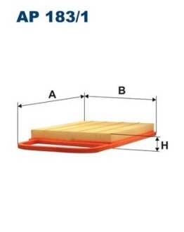 Фільтр повітря FILTRON AP183/1