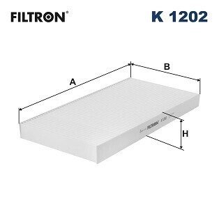 FILTR KABINY FILTRON K1202