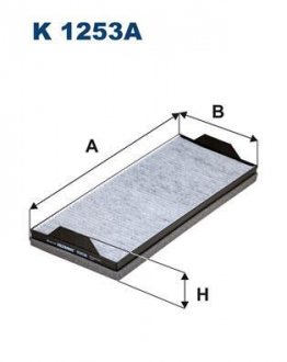 Автозапчасть FILTRON K1253A