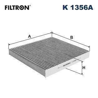 САЛОННИЙ ВУГІЛЬНИЙ ФІЛЬТР FILTRON K1356A