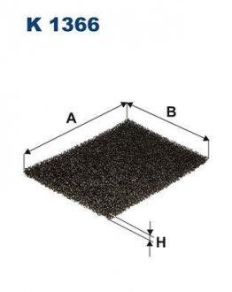 Автозапчасть FILTRON K1366