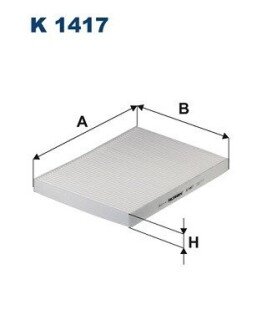 FILTR KABINY FILTRON K1417