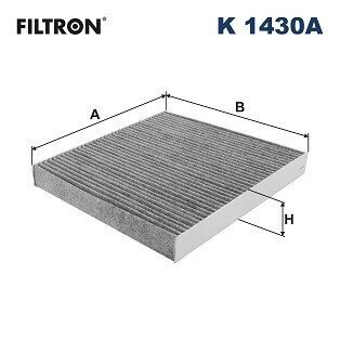 FILTR KABINY WEGLOWY FILTRON K1430A