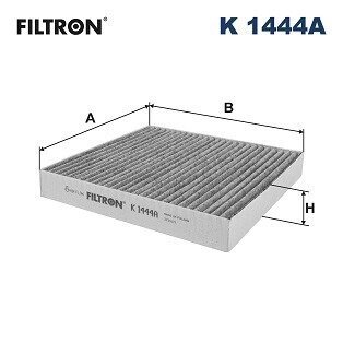 FILTR KABINY WEGLOWY FILTRON K1444A