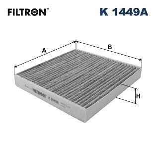 САЛОННИЙ ВУГІЛЬНИЙ ФІЛЬТР FILTRON K1449A