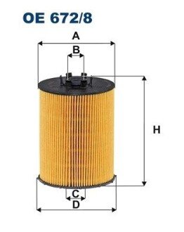 Фільтр масла FILTRON OE6728