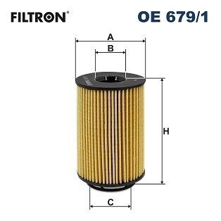 МАСЛЯНИЙ ФІЛЬТР FILTRON OE679/1