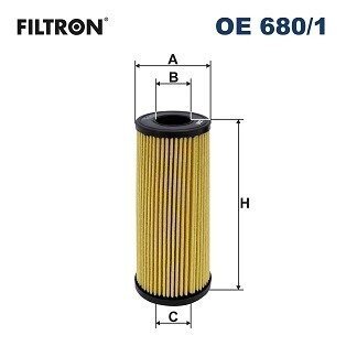 МАСЛЯНИЙ ФІЛЬТР FILTRON OE680/1