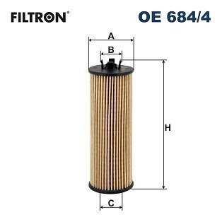 FILTR OLEJU FILTRON OE684/4