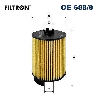 МАСЛЯНИЙ ФІЛЬТР FILTRON OE688/8