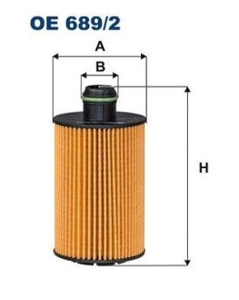 Фільтр масла FILTRON OE689/2