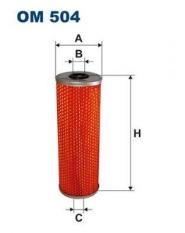 Фільтр масла FILTRON OM 504