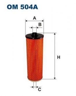 Масляный фильтр FILTRON OM 504A