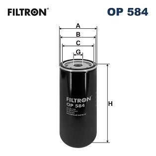 Фільтр масла FILTRON OP584