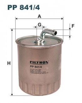 Фільтр палива FILTRON PP841/4 (фото 1)