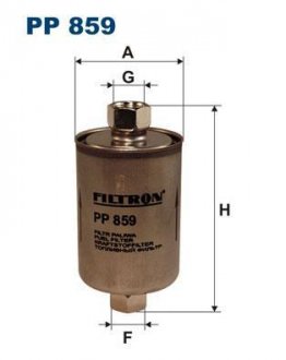 Фільтр палива FILTRON PP859