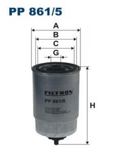 Топливный фильтр FILTRON PP 861/5 (фото 1)