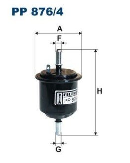 Фільтр палива FILTRON PP876/4