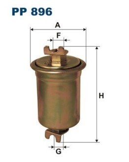 Фильтр топливный в сборе FILTRON PP896