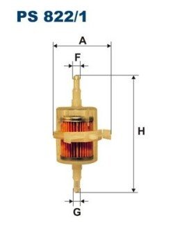 Фільтр палива FILTRON PS822/1