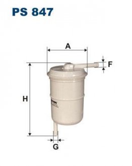 Топливный фильтр FILTRON PS847