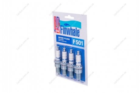Свічка запалювання ВАЗ 2101-2107 (компл.4 шт) (вир-во) Finwhale F501