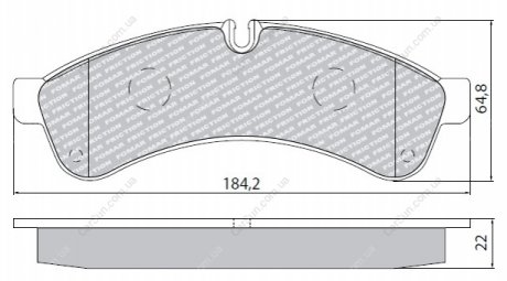 Колодки задние, 06- 65С Fomar 929281