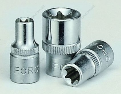 Головка торцева 1/4 TORX Е5 (шт.).) - FORCE 52605