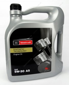 15CF54 FORD Масло моторное MOTORCRAFT ENGINE OIL XR SYNTH A5 5W30 5л