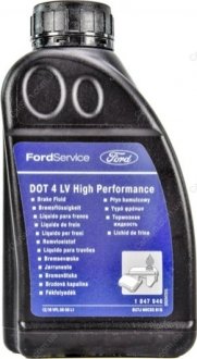 Тормозная жидкость LV High Performance DOT 4 0,5л - FORD 1847946 (фото 1)