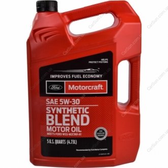 Моторное масло Motorcraft Synthetic Blend 5W-30 4,73 л - FORD XO5W305Q3SP