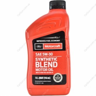 Моторное масло Motorcraft Synthetic Blend 5W-30 1 л - FORD XO5W30Q1SP