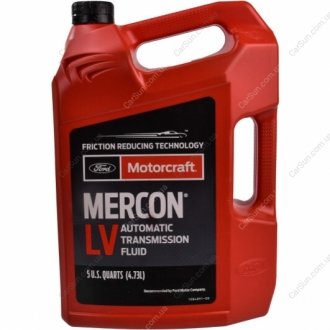 Трансмісійна олія MERCON LV 4,73 л - (оригінал) FORD XT105Q3LV (фото 1)