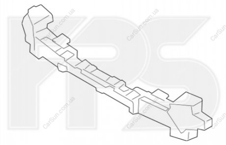 Абсорбер бампера FPS FP 3269 945