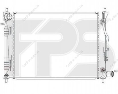 Радіатор охолодження FPS FP 32 A372