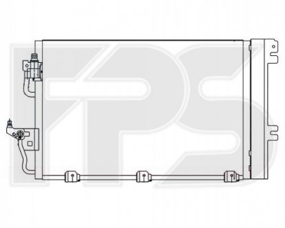 Конденсатор кондиціонера FPS FP 52 K129 (фото 1)