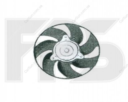 Вентилятор радиатора (в сборе) - (1250F0) FPS FP 54 W814