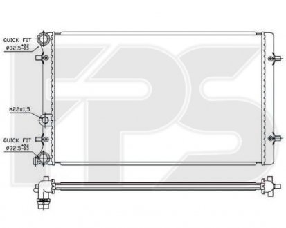 Автозапчасть FPS FP 62 A826