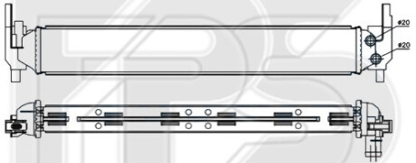 Радіатор охолодження FPS FP 64 A189